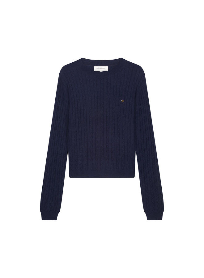 Fabienne C. charlotta pullover midnight blue