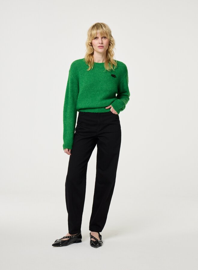 Fabienne C. jetta pullover green glimmer