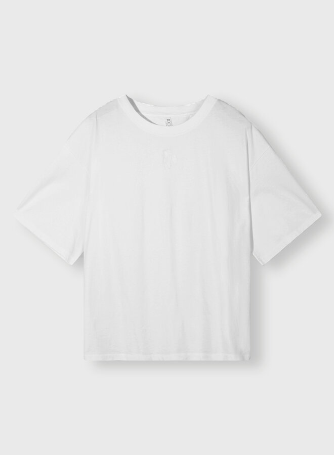 10days short sleeve tee embro white