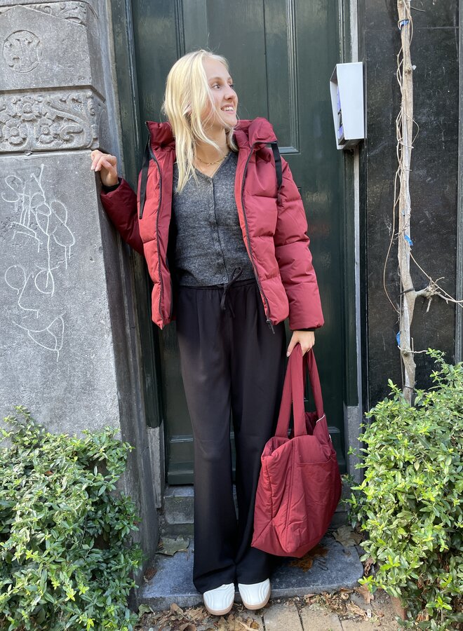 Moss W25 pavinaria short jacket syrah