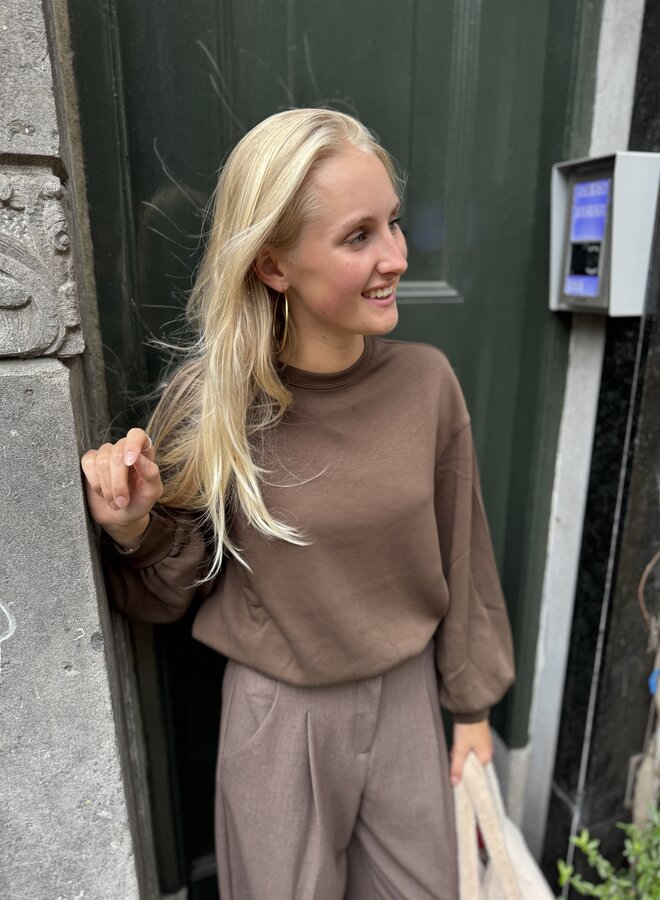 Moss brionna ima q sweatshirt slate black