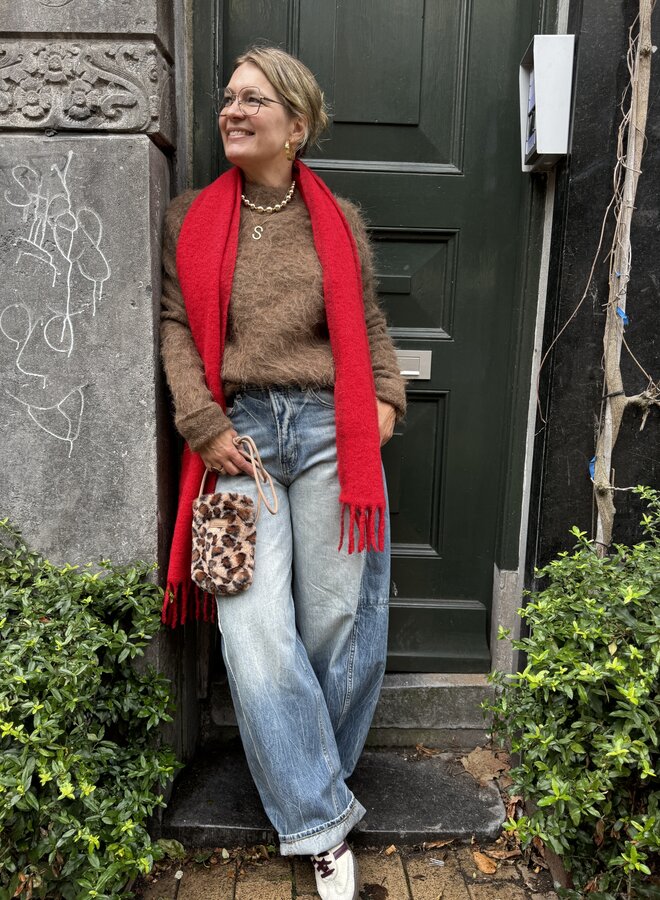 Ibana konia knit coffee bean