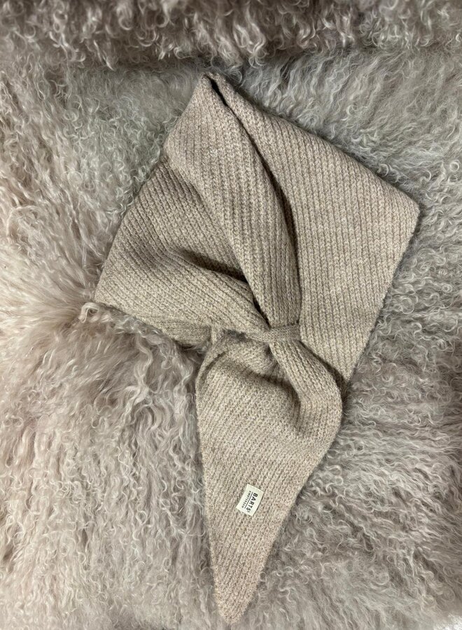 Barts neolana scarf light brown