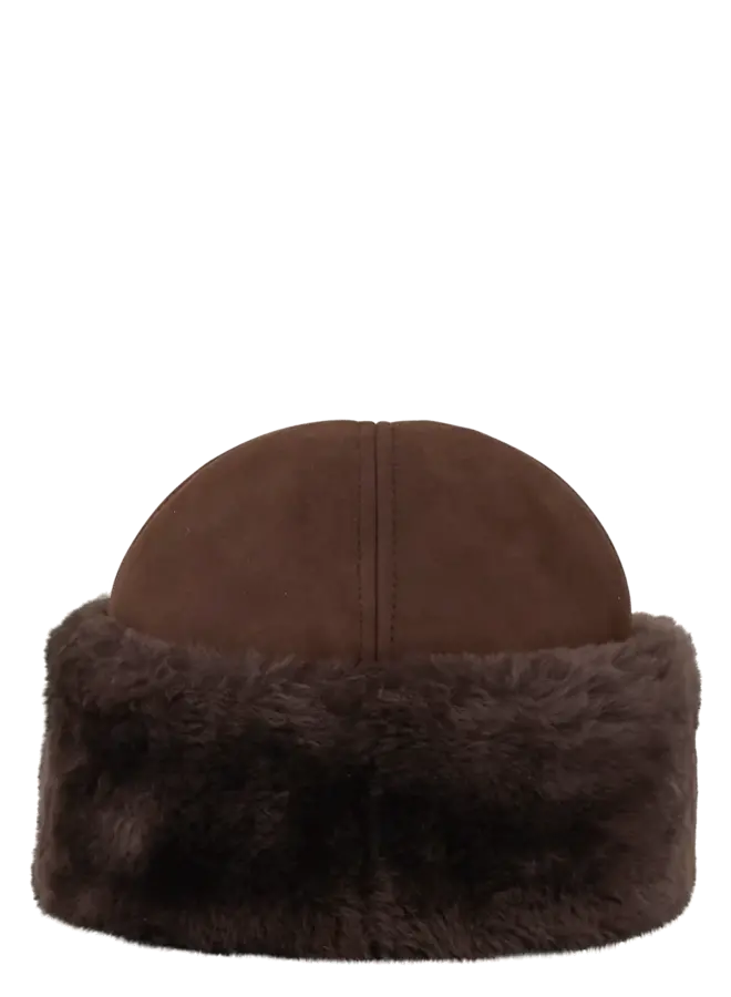 Becksöndergaard dora shearling hat chocolate torte