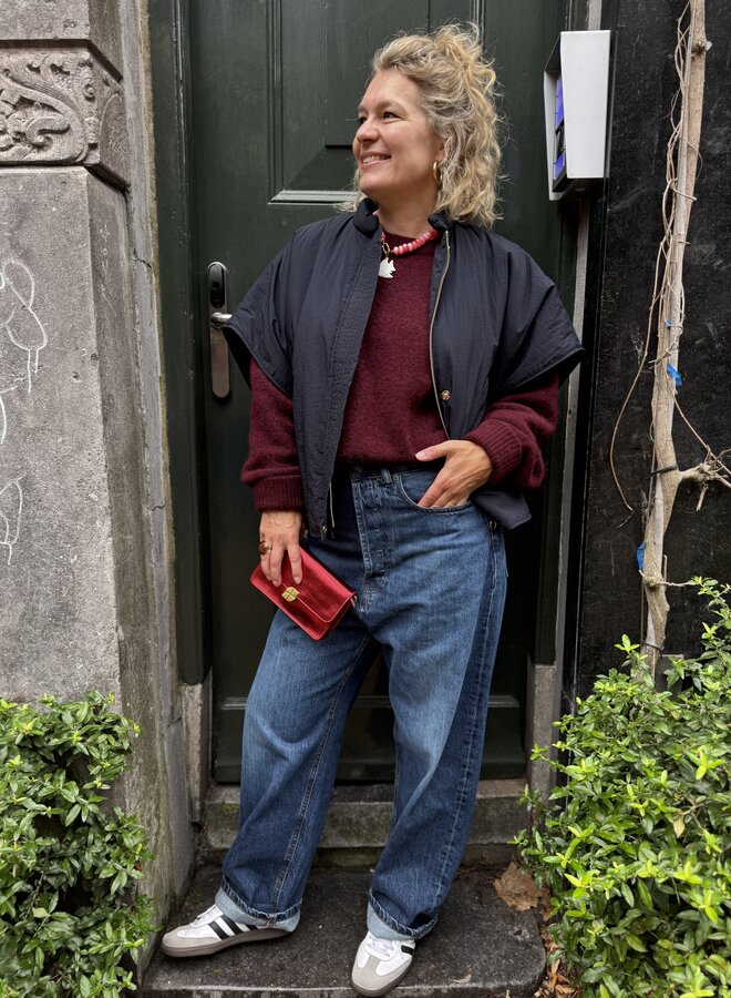 American V. vito18 pull grenat chine