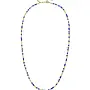 Le Veer  W25 halo necklace blauw