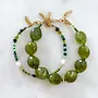 Le Veer hula green bracelet