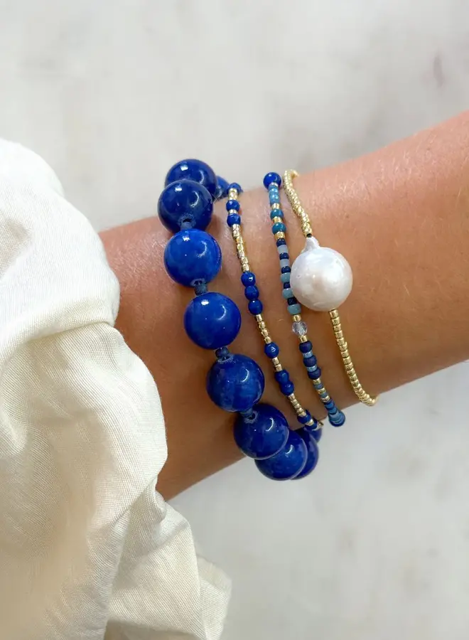 Le Veer W25 navy bold bracelet
