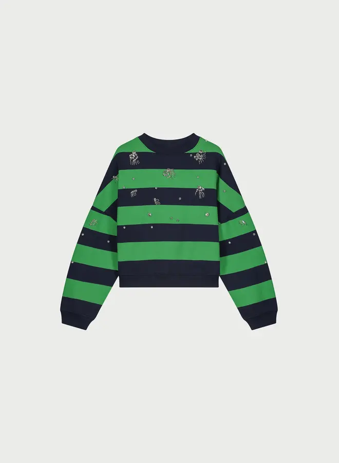 Fabienne C. W25 ronny sweater midnight blue