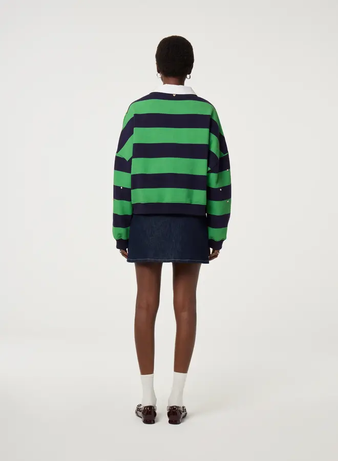 Fabienne C. W25 ronny sweater midnight blue