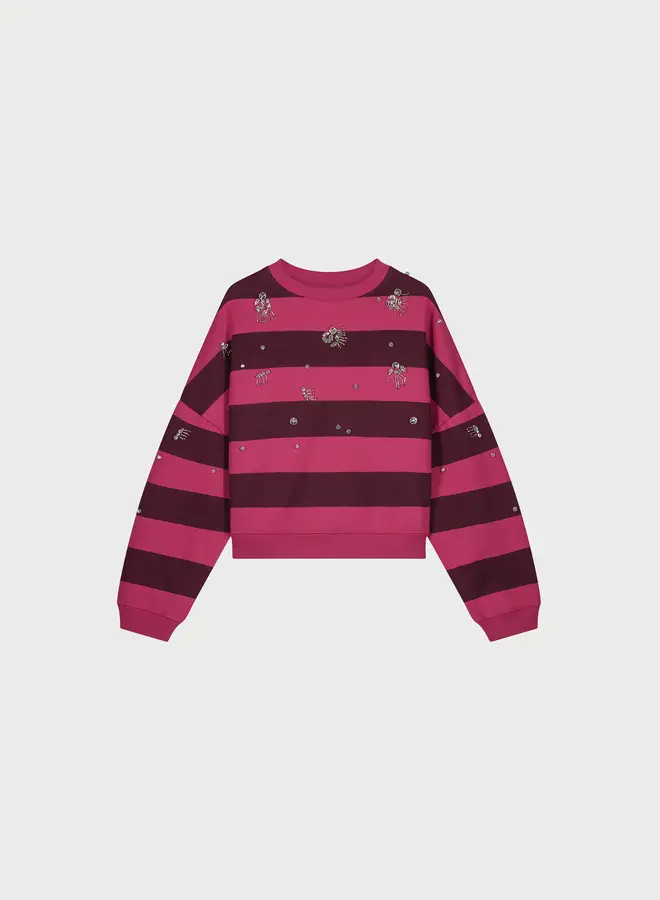 Fabienne C. ronny sweater deep burgundy