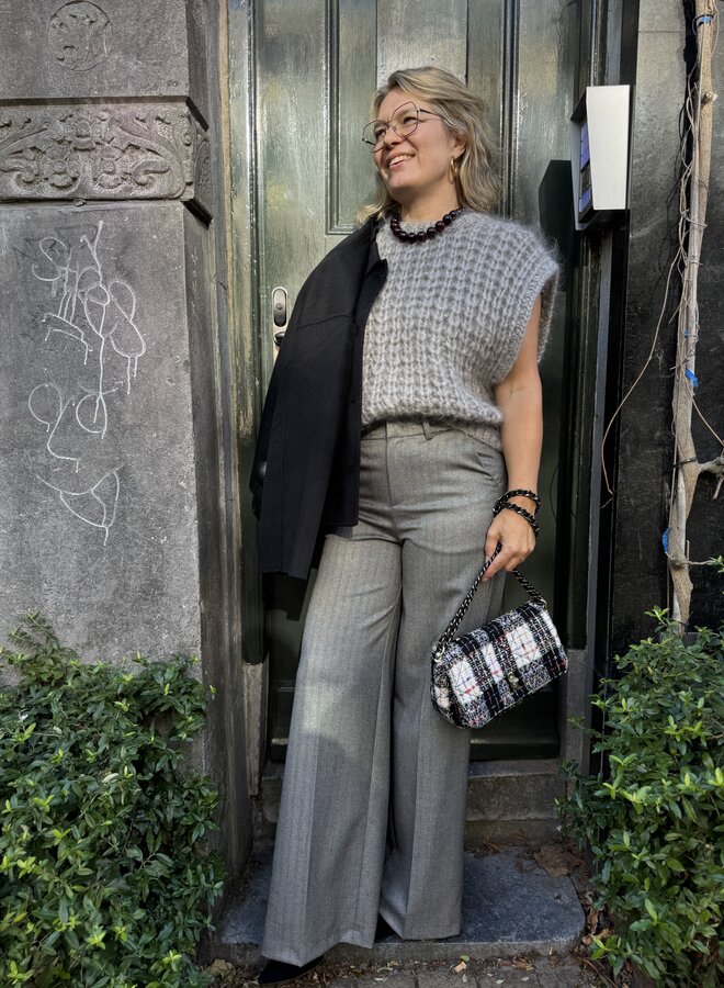 Fds amore lurex pants black