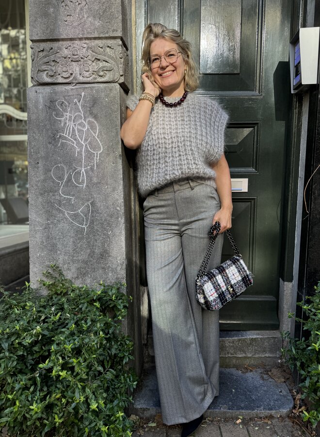 Fds amore lurex pants black