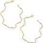 Ellen beekmans oorringen wave XL (5.5cm)