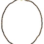 Ellen beekmans fijne gemstone ketting bruin-melee