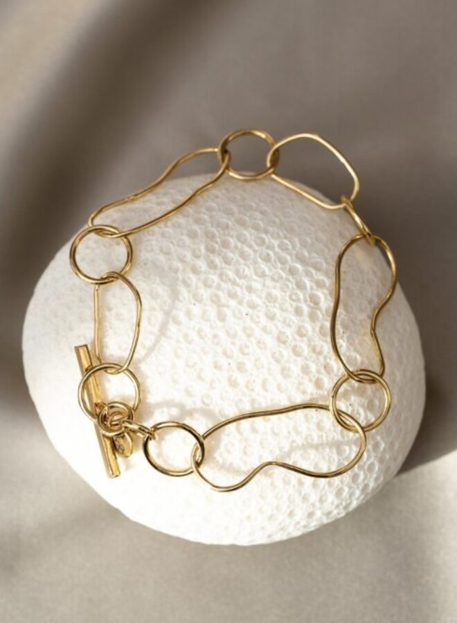 Ellen Beekmans organische schakelarmband (signature collection)