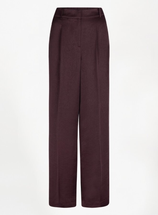 Dante6 jules satin pants mulberry red