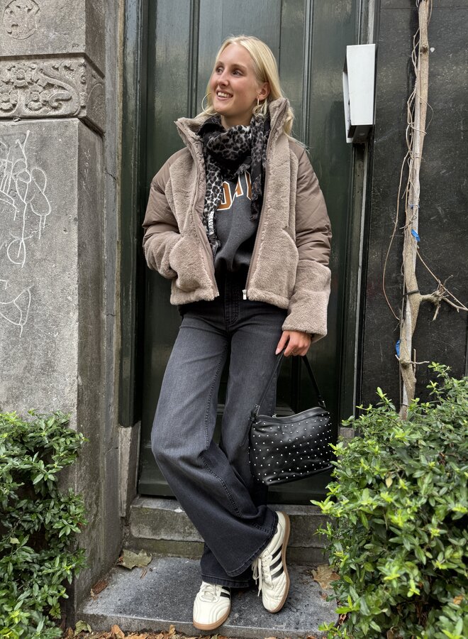 Becksöndergaard nappa stud ginni small bag black