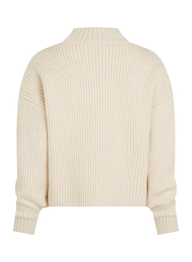 Penn&Ink W25B380LTD jumper ecru red