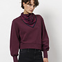 Dante6 lison logo sweater mulberry red