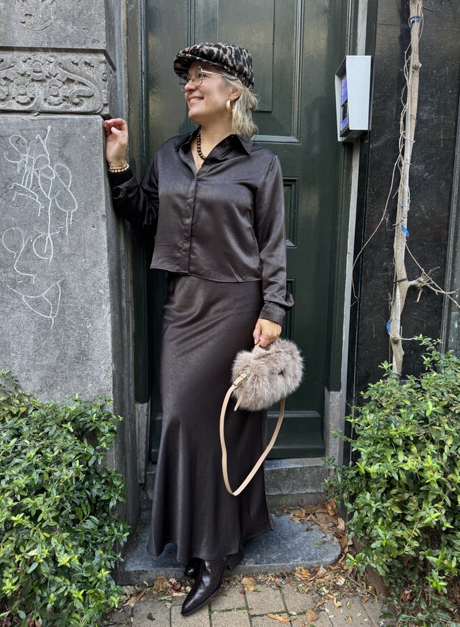 Barts systa cap brown