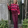 Fabienne C. ronny sweater deep burgundy