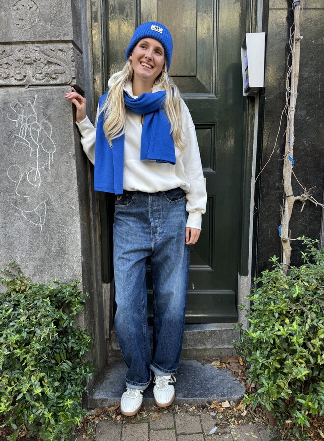 Penn&Ink W25B358 scarf blue