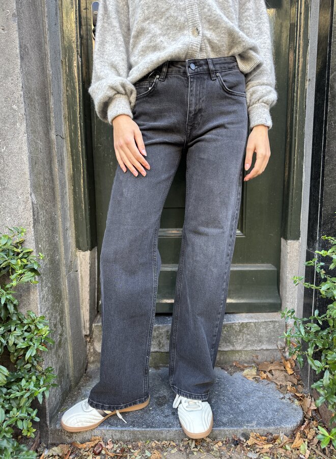 MEW louis 139 high wide jeans black