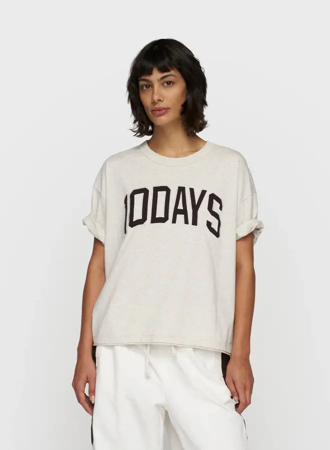 10days W2510 baseball tee 10days white
