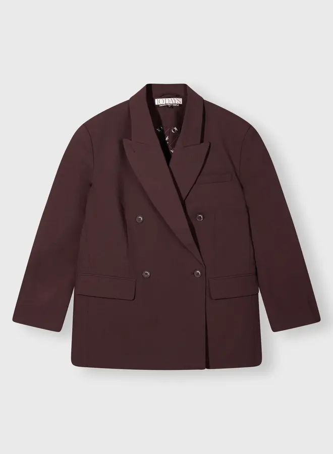 10DAYS W2510 proud blazer deep wine