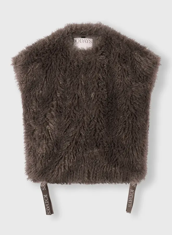 10DAYS W2510 bobbie gilet moonrock