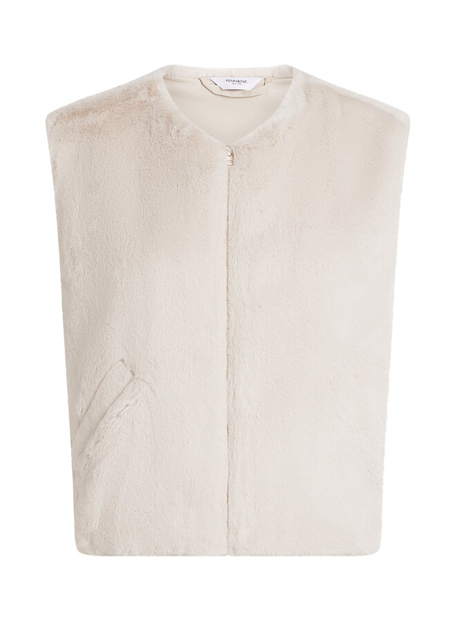 Penn&Ink W25C323LTD waistcoat vanilla