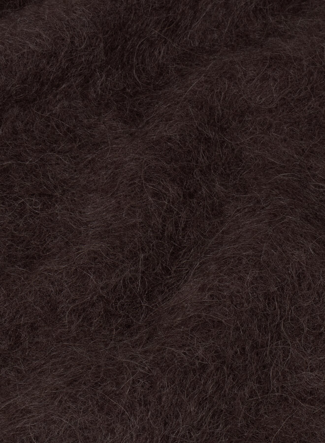 10days cropped knit turtleneck deep wine