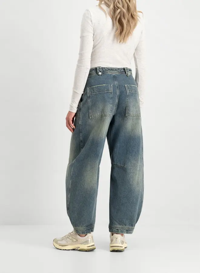 Circle loren jeans polar blue
