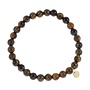 Ellen beekmans gemstone armbandje bruin melee