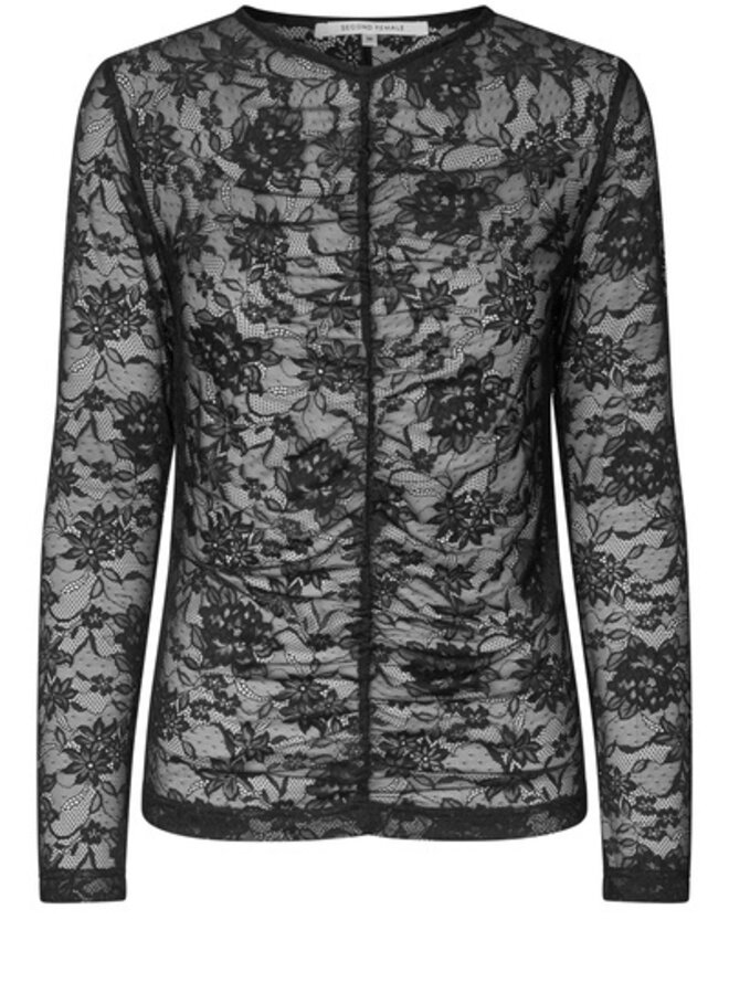 Second F.  social tee black