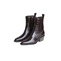 Fds joelle boot croco dark brown