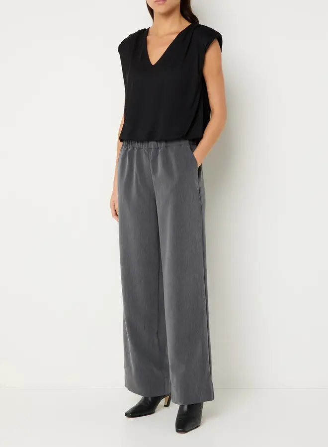 SF patricia mw wide pant grey