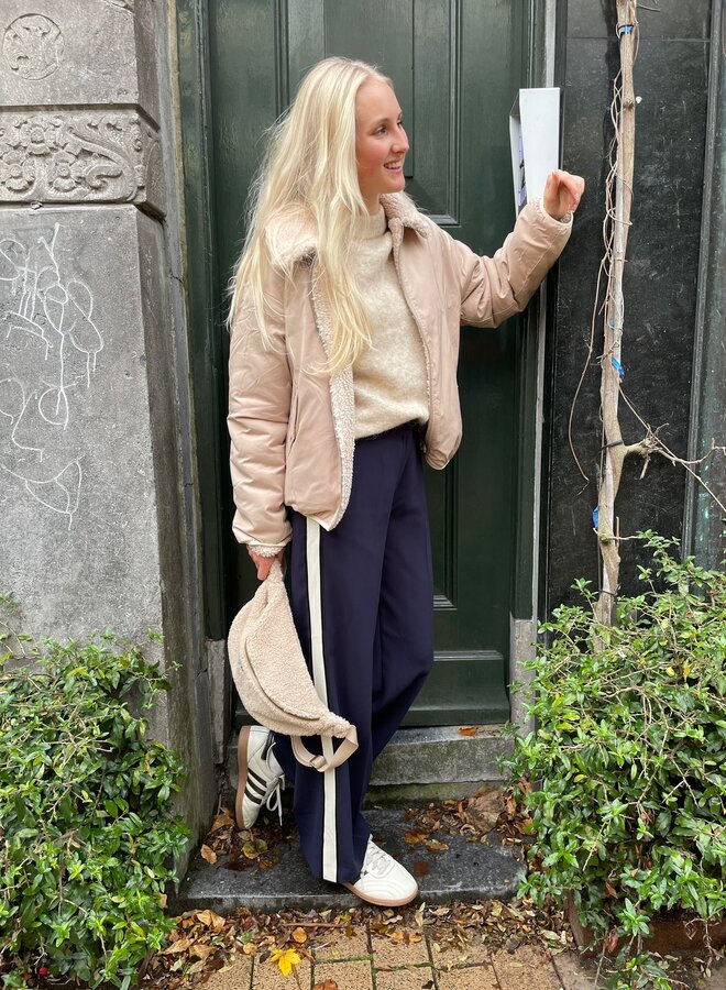 Dante6 hush taped tailored pants blue