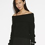 Dante6 antya off shoulder sweater raven