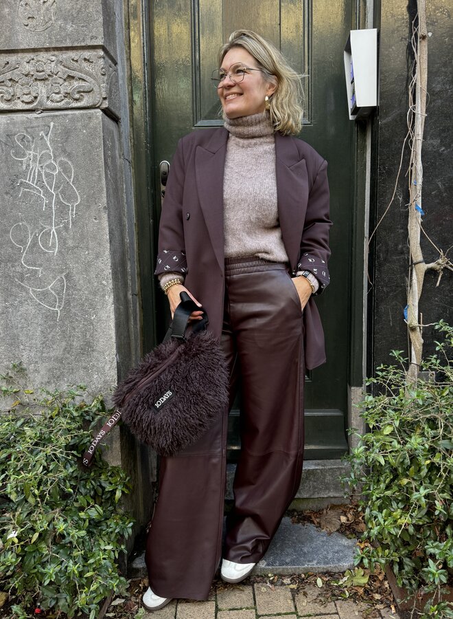 10DAYS proud blazer deep wine