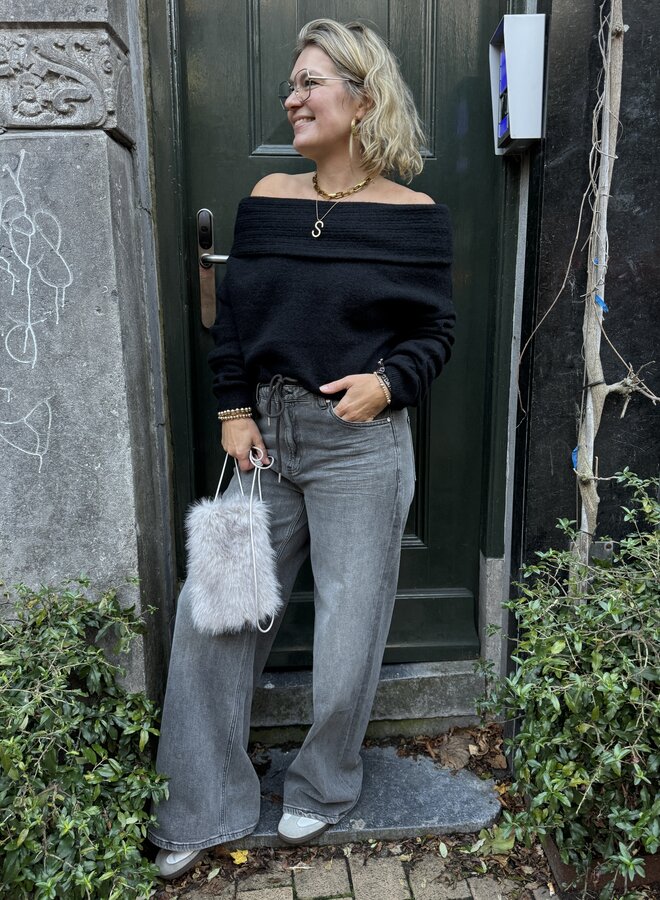 Yaya billy phone bag light grey