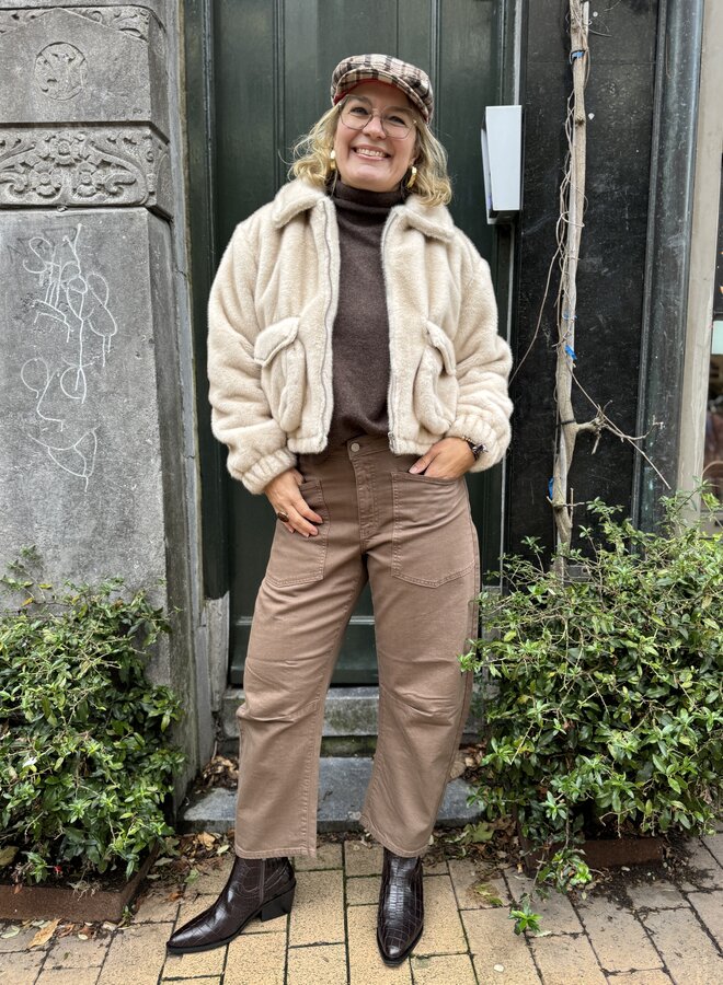 Circle W25 reese jacket cosy white