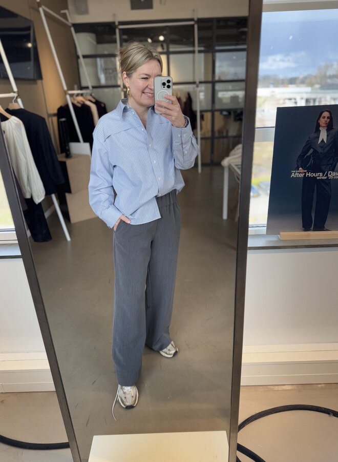 SF patricia mw wide pant grey