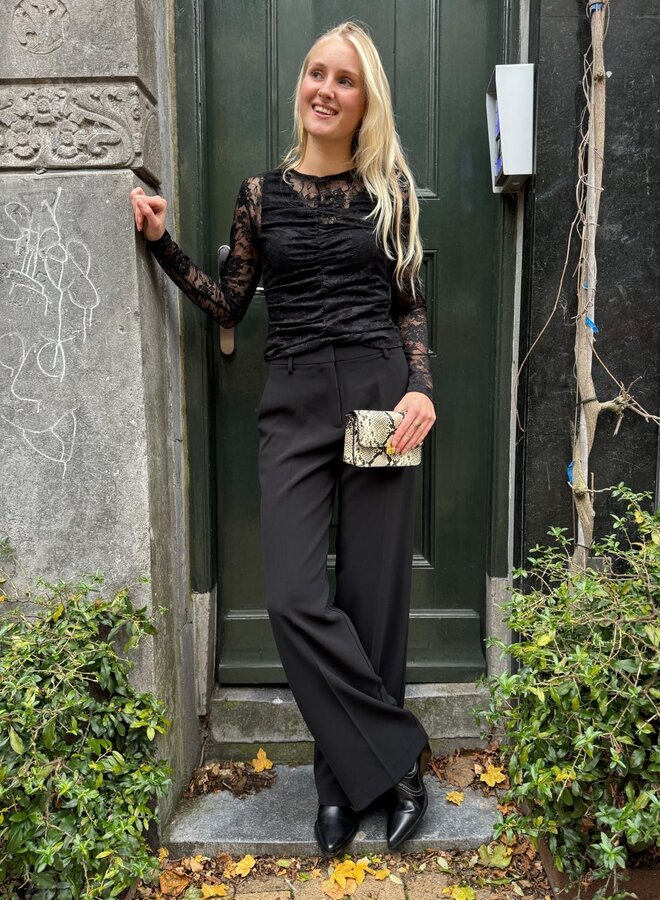 Second F.  social tee black