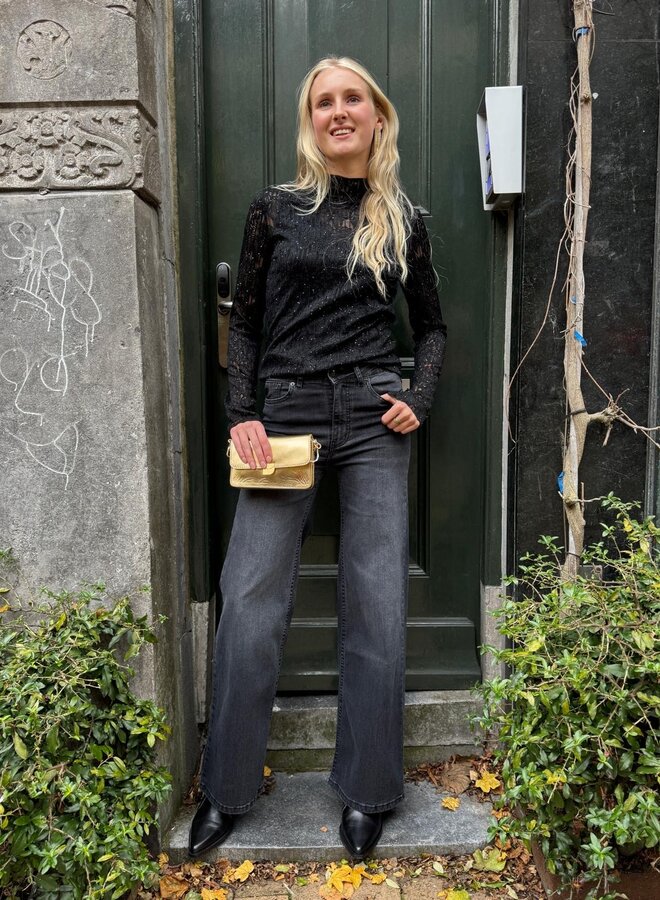 Dante6 dunja lace top raven