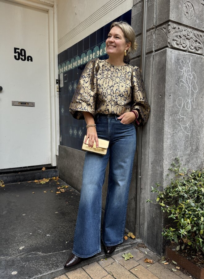 Denham miku mason jeans mid blue