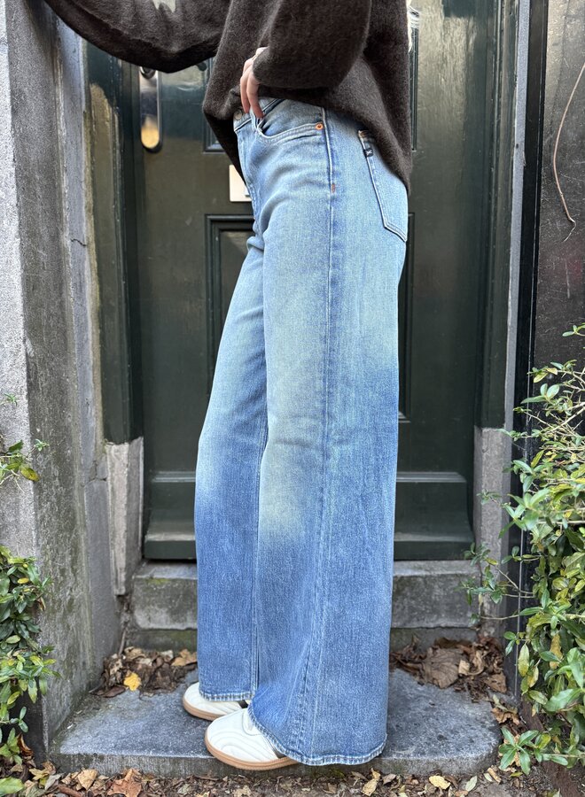 Denham miku meha jeans mid blue