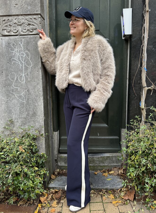 Dante6 hush taped tailored pants blue