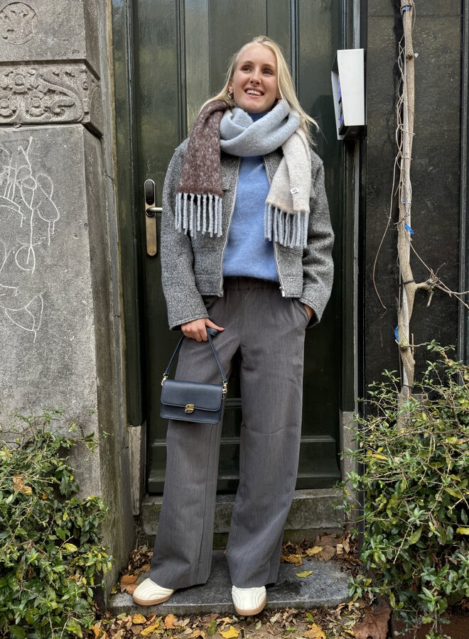 SF patricia mw wide pant grey